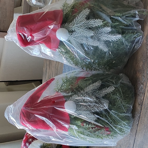 New Gnome Small Prelit Tree SET of 2 - Picture 4 of 8